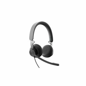 Headphones with Microphone Logitech 981-000875 Black