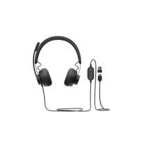 Casques avec Microphone Logitech 981-000875 Noir