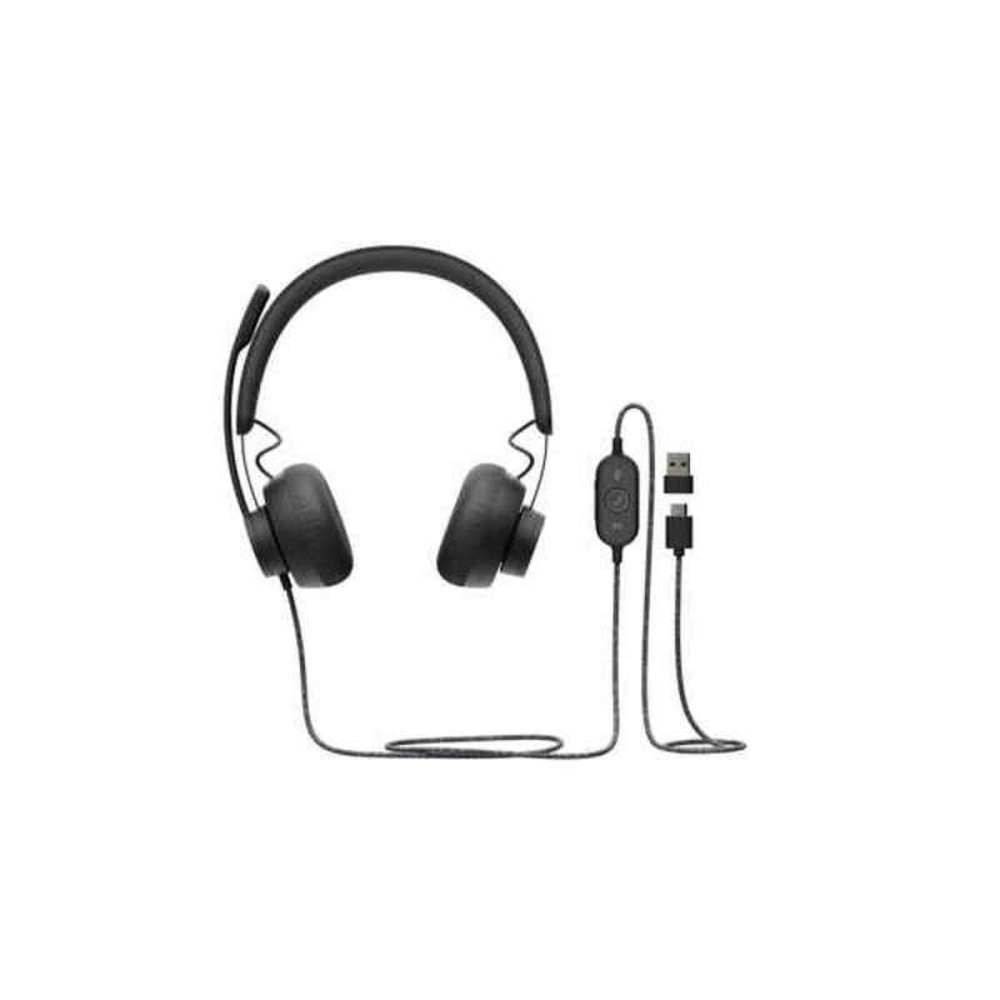 Casques avec Microphone Logitech 981-000875 Noir