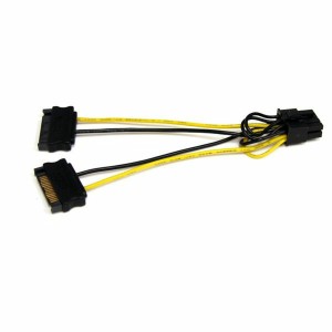 Stromkabel Startech SATPCIEX8ADP 