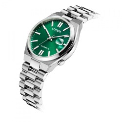 Men's Watch Citizen TSUYOSA AUTOMATIC Green Silver (Ø 40 mm)