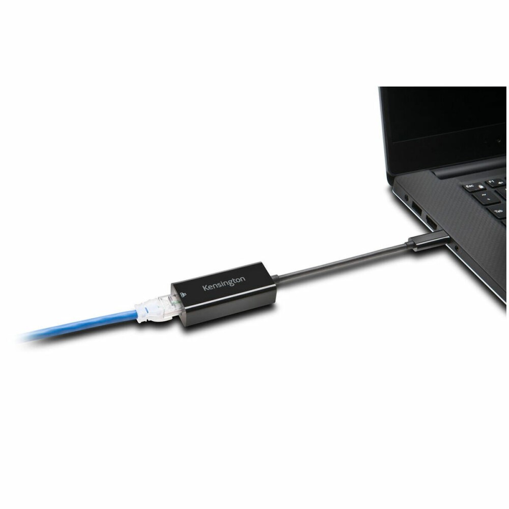 USB to Ethernet Adapter Kensington K33475WW Black