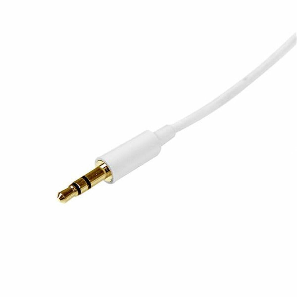 Audio Jack Cable (3.5mm) Startech MU1MMMSWH White 1 m