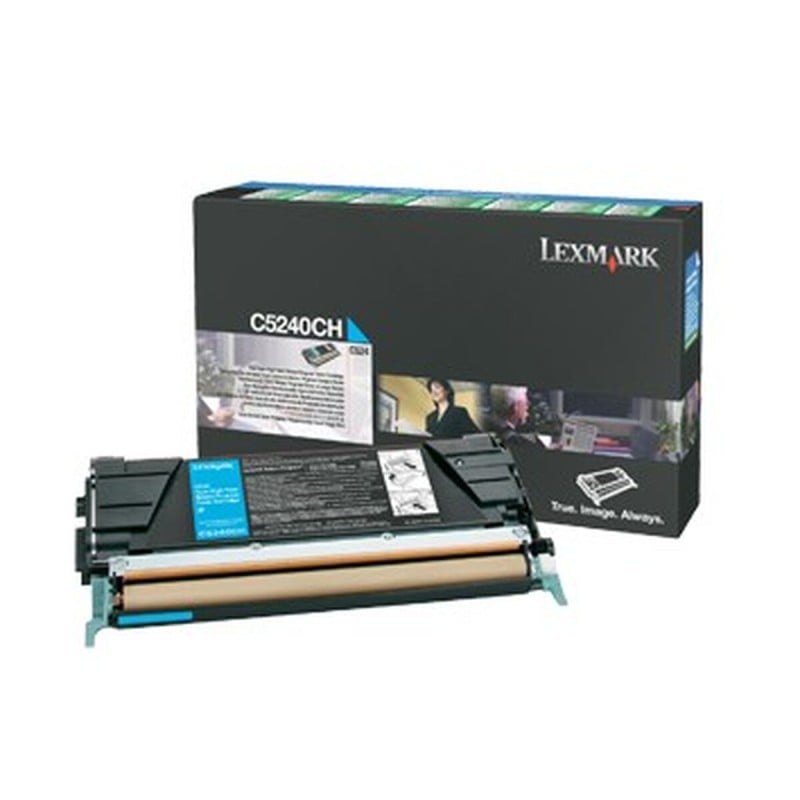 Toner original Lexmark 00C5240CH Cyan