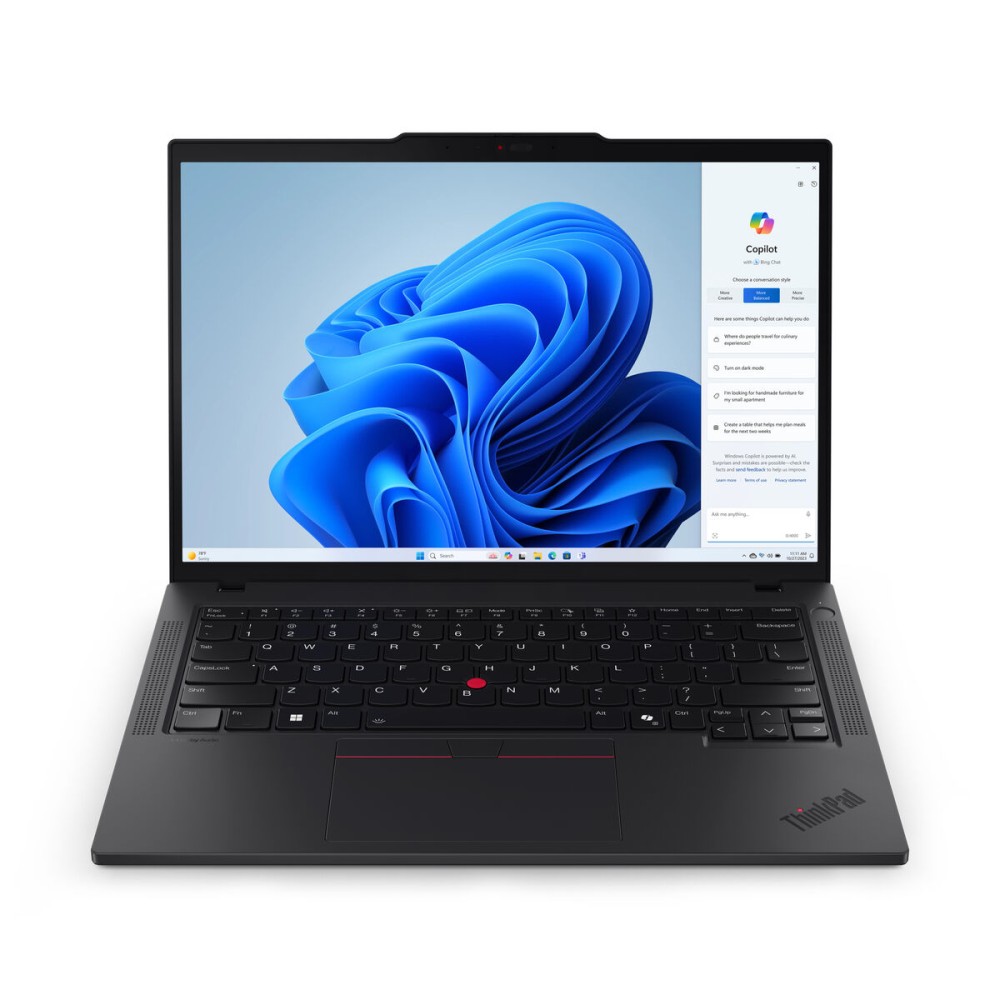 Laptop Lenovo THINKPAD T14 G5 14" Intel Core Ultra 7 155u 32 GB RAM 1 TB SSD Qwerty Spanisch