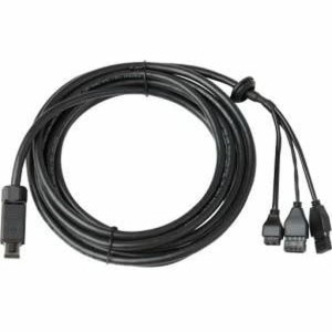 UTP starres Netzwerkkabel der Kategorie 6 Axis 5506-191 Schwarz 5 m