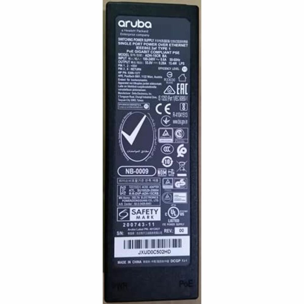 Injecteur PoE HPE R8W31A
