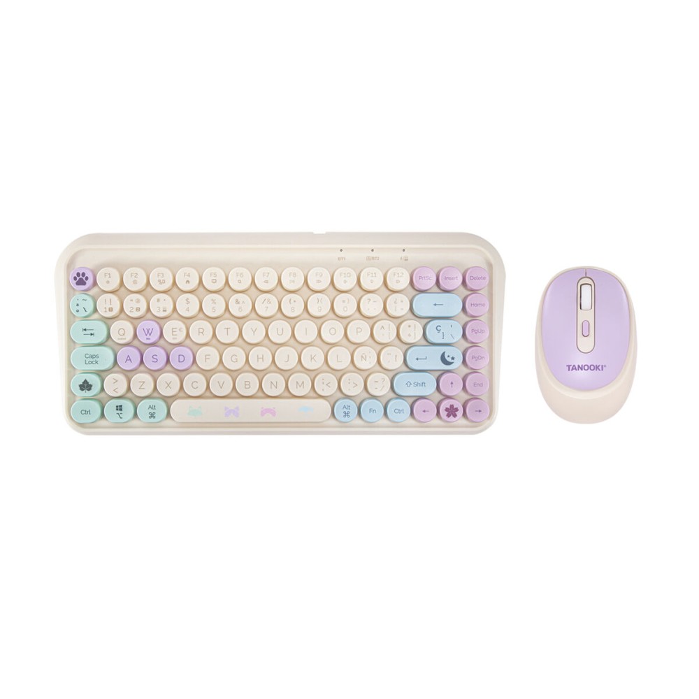 Keyboard and Mouse FR-TEC TNK4001 QWERTY