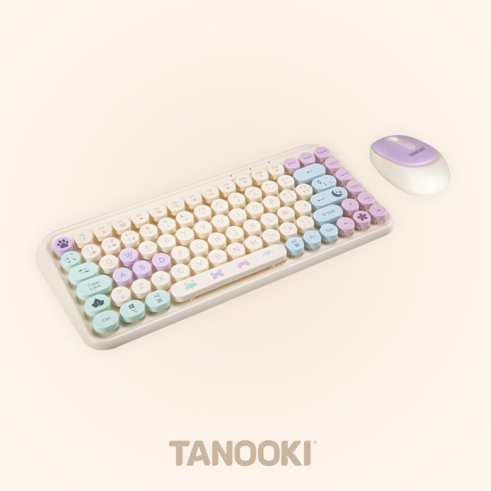 Keyboard and Mouse FR-TEC TNK4001 QWERTY