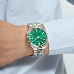 Men's Watch Citizen TSUYOSA AUTOMATIC Green Silver (Ø 40 mm)