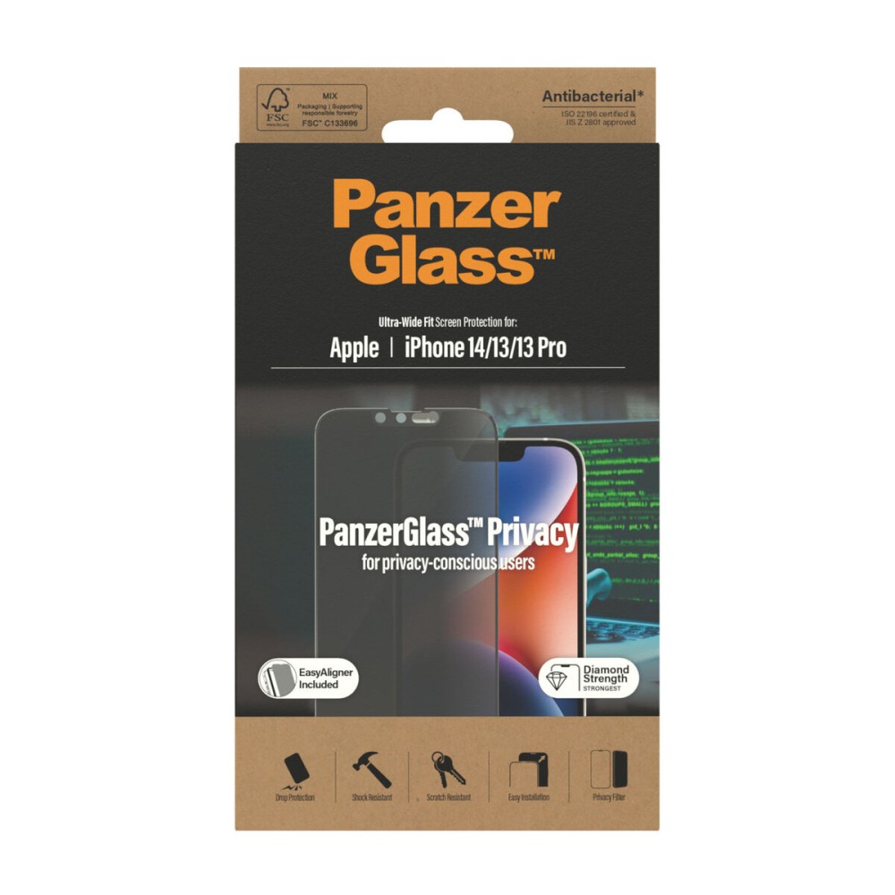 Film Protecteur pour Téléphone Portable Panzer Glass P2783 Apple iPhone 13 Pro iPhone 13 iPhone 14