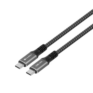 Câble USB-C CoolBox COO-CAB-UC-240W Gris 1,2 m