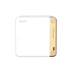 NAS-Netzwerk-Speicher Qnap TS-462-4G Weiß Intel Celeron