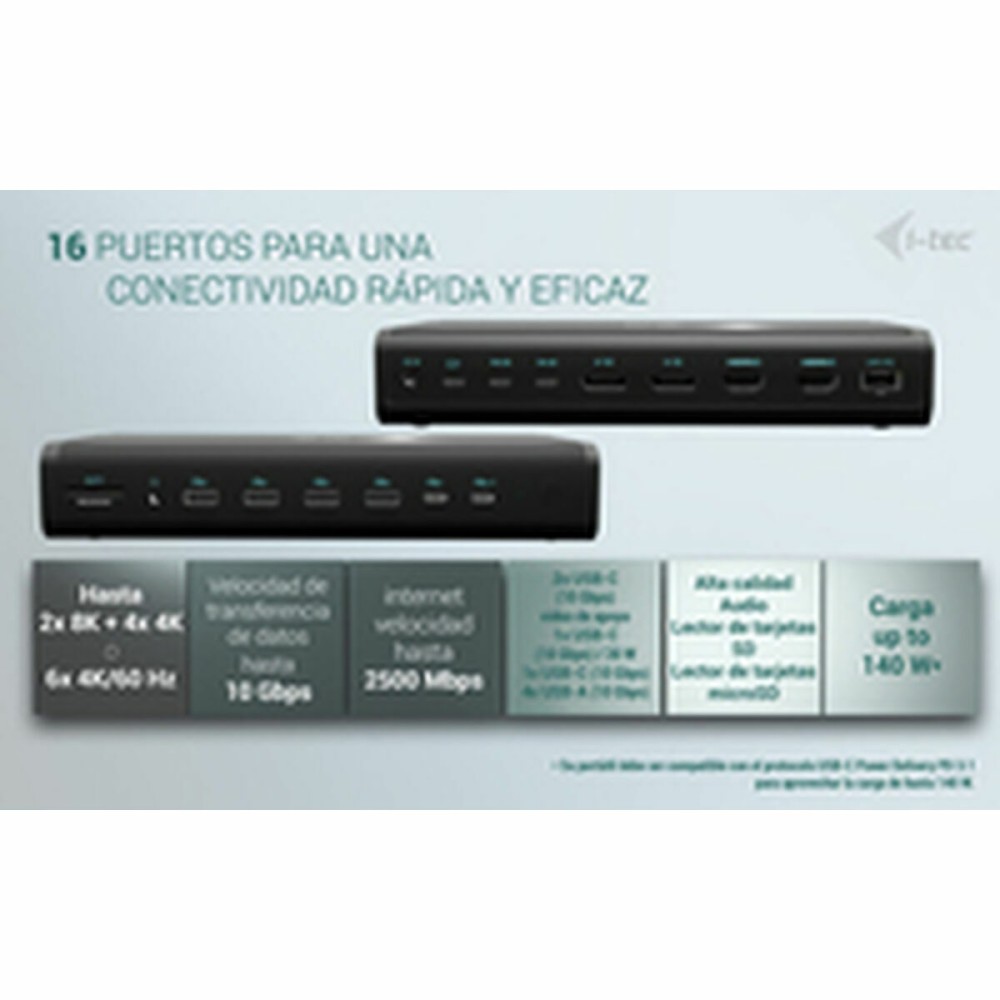Dockstation i-Tec CA6MONITORDOCKPD