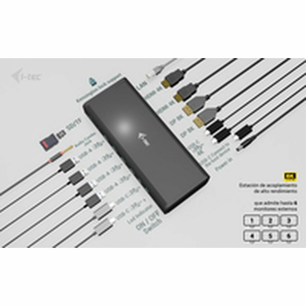Dockstation i-Tec CA6MONITORDOCKPD