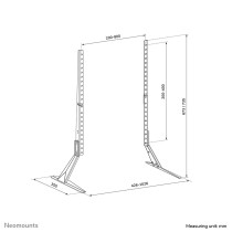 Support de table d'écran Neomounts DS45-430BL19 75"