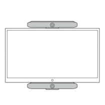 Ceiling Mount for Projectors Poly 875L2AA