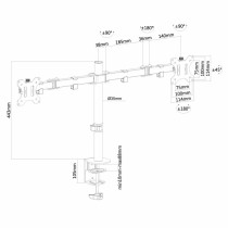 Support de table d'écran Neomounts FPMA-D550DBLACK 