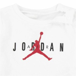 Ensemble de Sport pour Bébé Jordan Essentials Fleeze Box Blanc Rouge