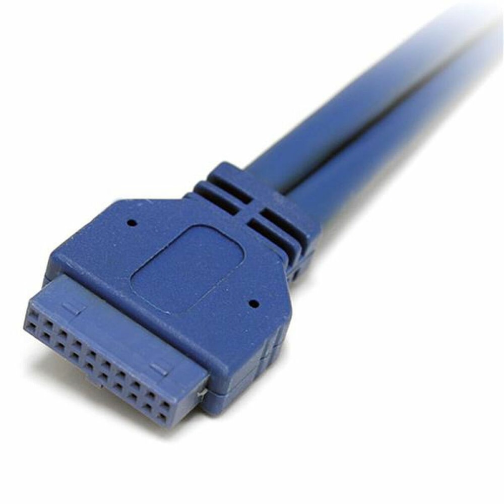 USB-Kabel Startech USB3SPLATE IDC Blau