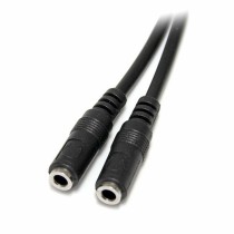 Audio Jack Adapter Startech MUY1MFFS Black 0,2 m