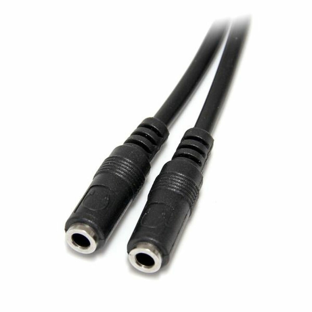 Audio Jack Adapter Startech MUY1MFFS Black 0,2 m