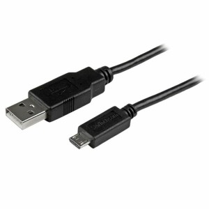 USB-Kabel auf Micro-USB Startech USBAUB2MBK Schwarz