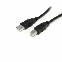 Câble USB A vers USB B Startech USB2HAB30AC Noir