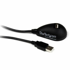 USB-Kabel Startech USBEXTAA5DSK USB A Schwarz