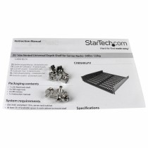 Rack-Schrank Ablage, fixiert Startech CABSHELFV 