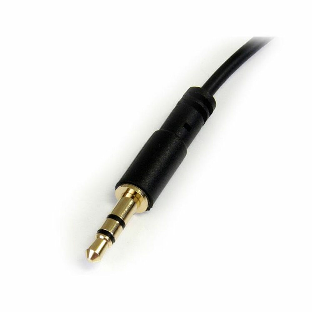 Audio Jack Cable (3.5mm) Startech MU1MMSRA Black 0,3 m