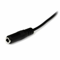 Câble Rallonge Jack (3,5 mm) Startech MU2MMFS (2 m) Noir