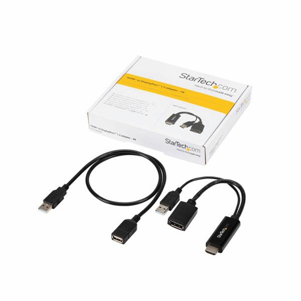 DisplayPort to HDMI Adapter Startech HD2DP Black 4K