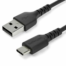USB A zu USB-C-Kabel Startech RUSB2AC2MB Schwarz