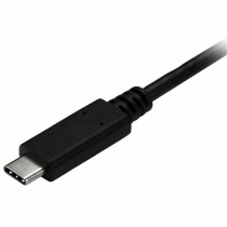 USB A to USB C Cable Startech USB315AC1M Black