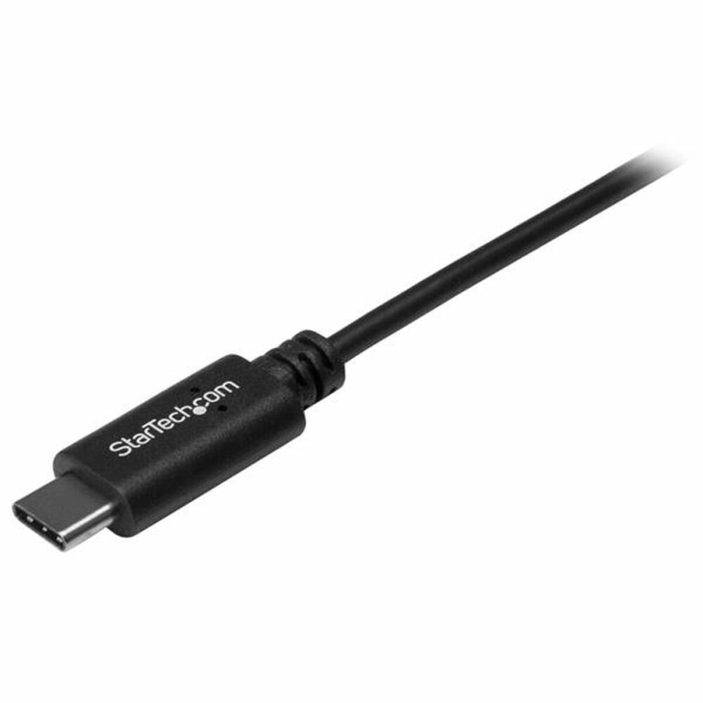 USB A zu USB-C-Kabel Startech USB2AC50CM 0,5 m Schwarz