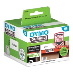 Drucker-Etiketten Dymo Durable Weiß