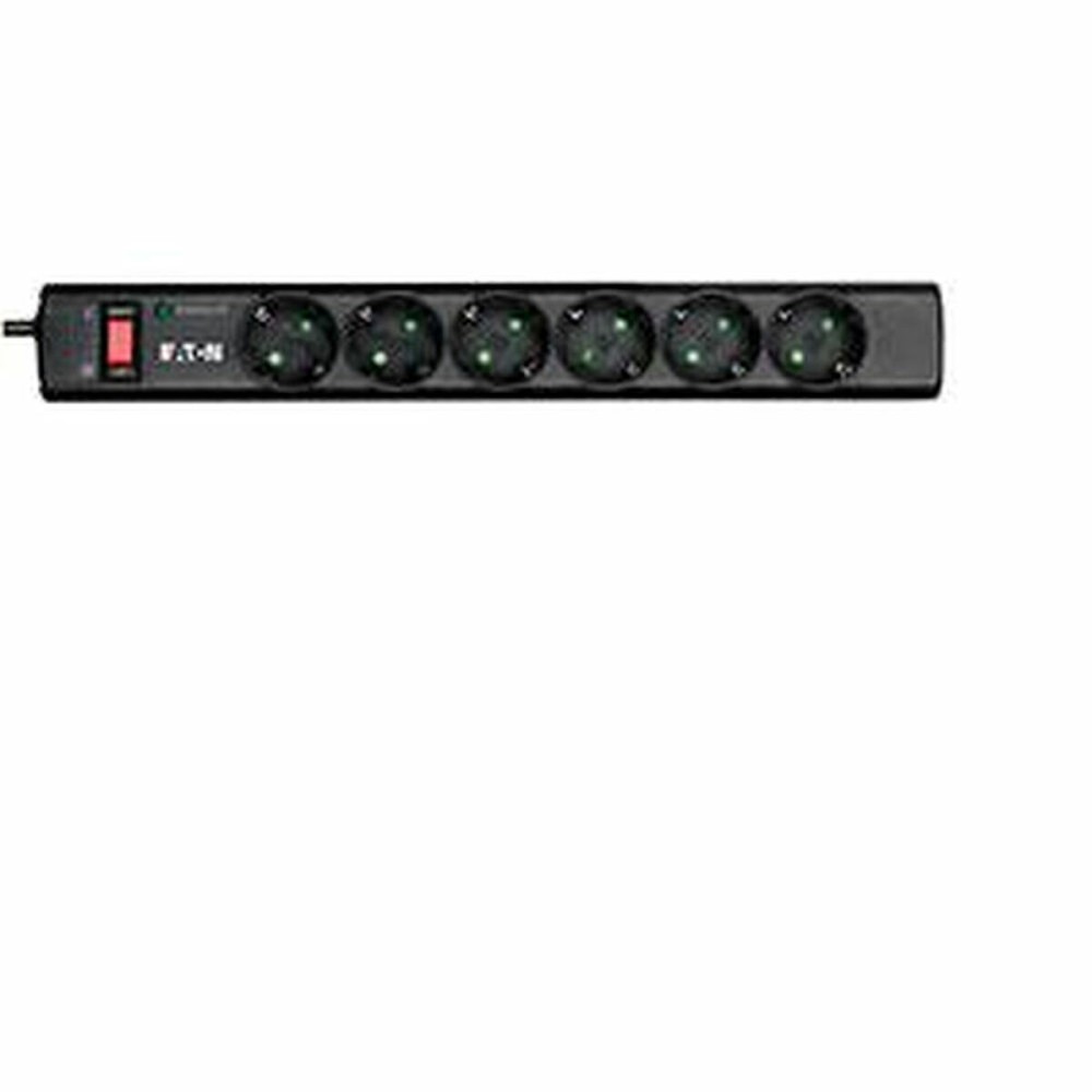 Steckerleiste mit 6 Steckdosen und Schalter Eaton PS6D (1 m)