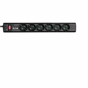 Steckerleiste mit 6 Steckdosen und Schalter Eaton PS6D (1 m)