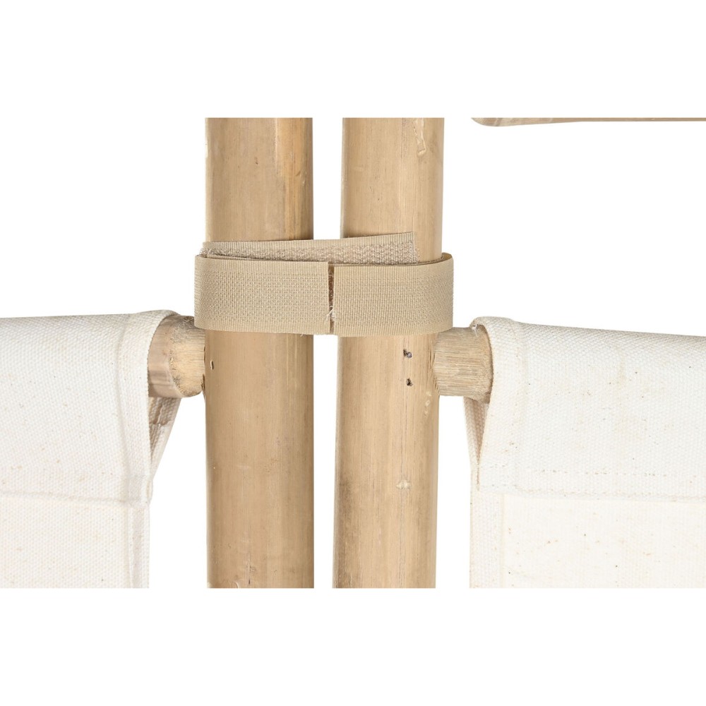 Paravent Home ESPRIT Coton Bambou 165 x 3 x 175 cm