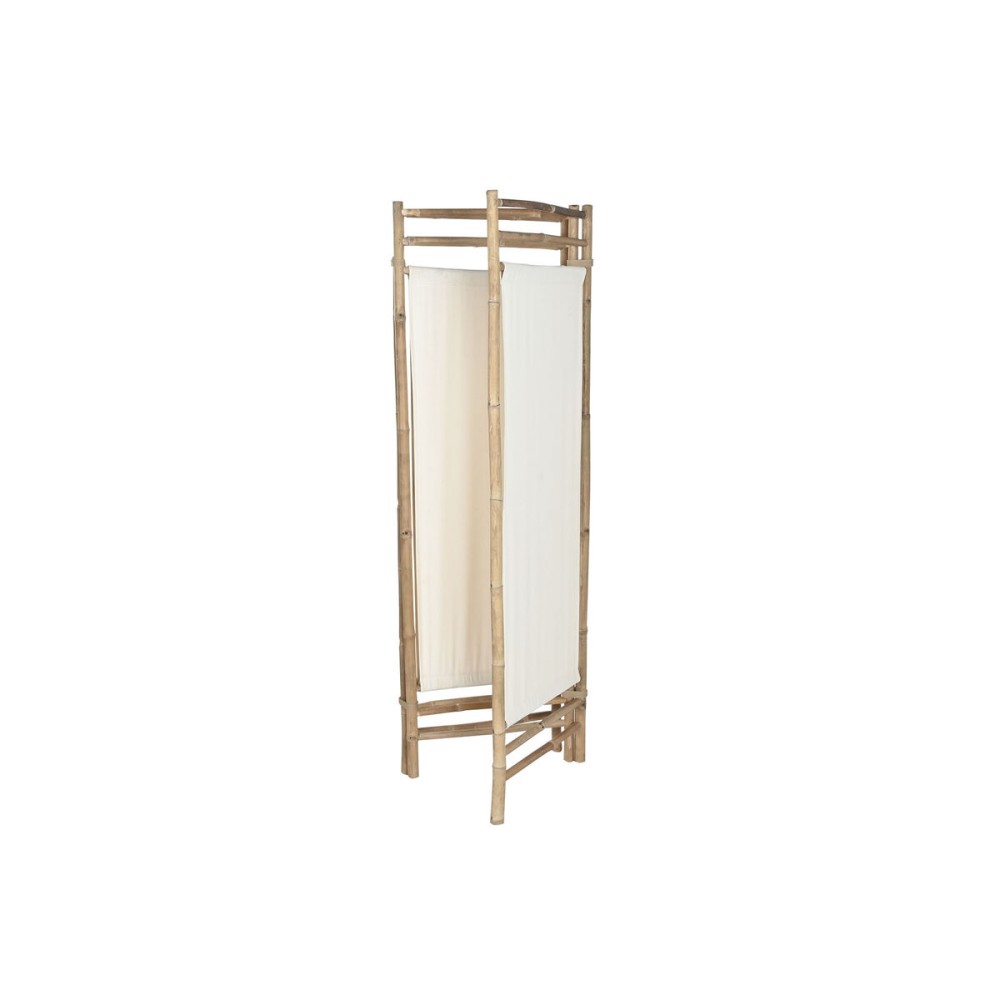 Folding screen Home ESPRIT Cotton Bamboo 165 x 3 x 175 cm
