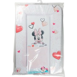 Changeur Minnie Mouse CZ10340 De voyage Blanc Coeurs 73 x 48,5 x 3 cm