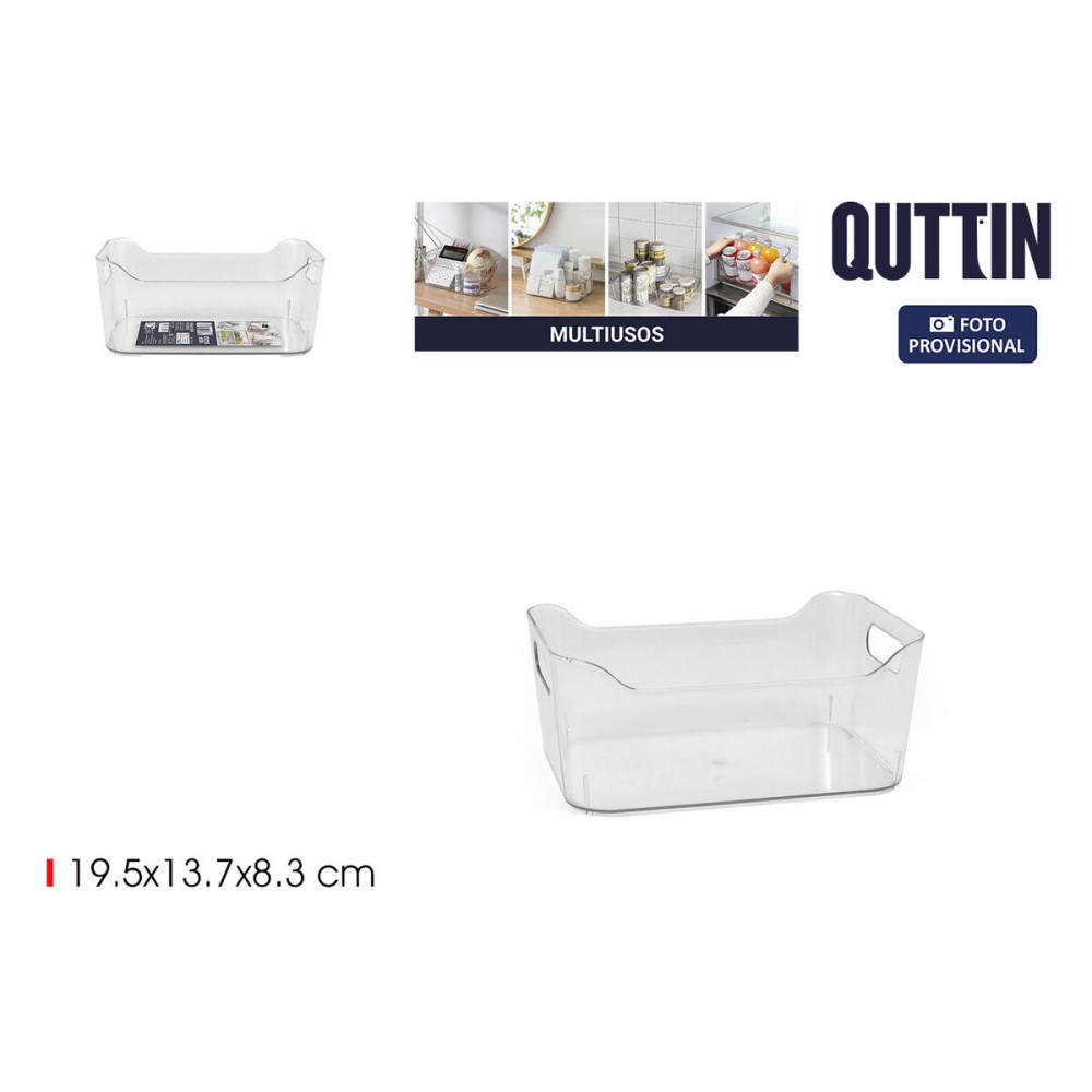 Storage Box Quttin 19,5 x 13,7 x 8,3 cm (24 Units)