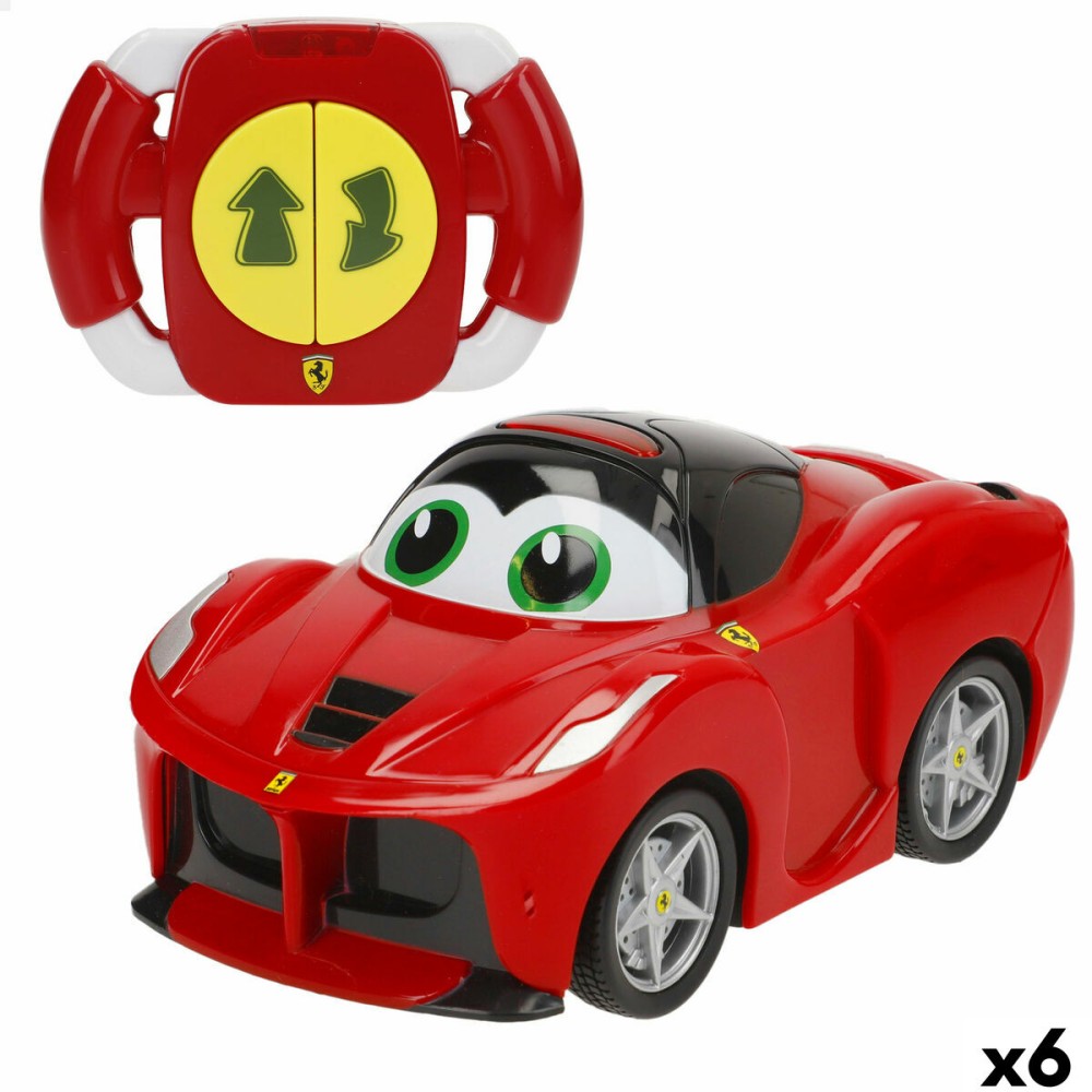 Fahrzeug Fernsteuerung Ferrari 13 x 6,5 x 7,5 cm (6 Stück)