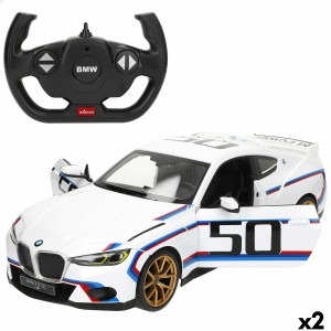 Remote-Controlled Car BMW Blue Red 1:14 34 x 10 x 13,5 cm (2 Units)