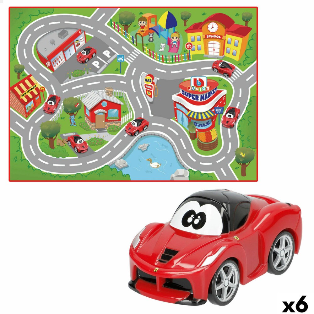 Playset Ferrari 100 x 0,1 x 70 cm 6 Unités