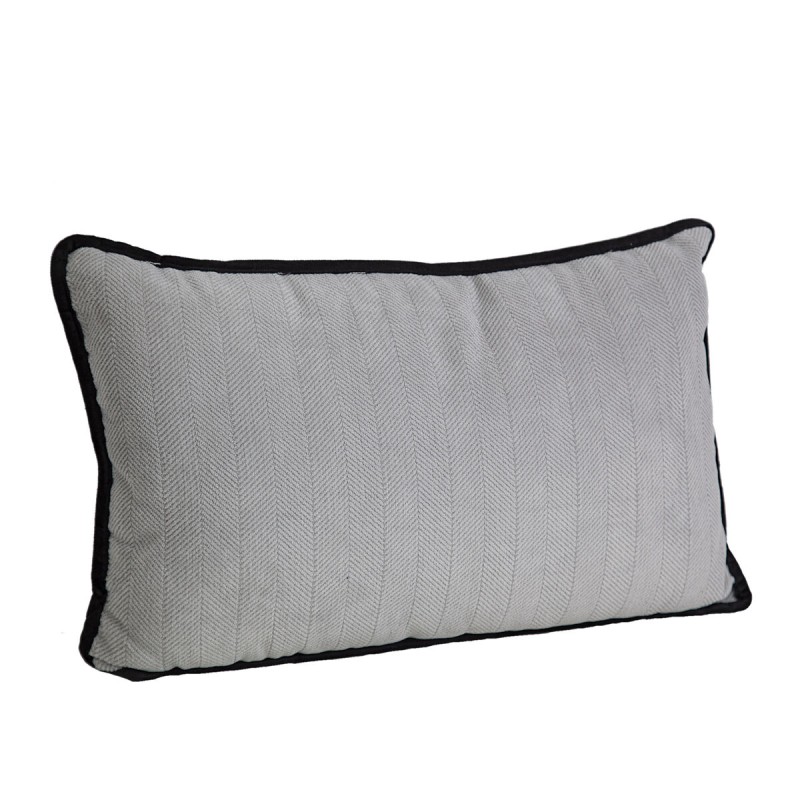 Coussin Romimex Blanc 30 x 10 x 50 cm