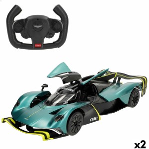 Remote-Controlled Car Aston Martin 1:14 36 x 8 x 14 cm (2 Units)