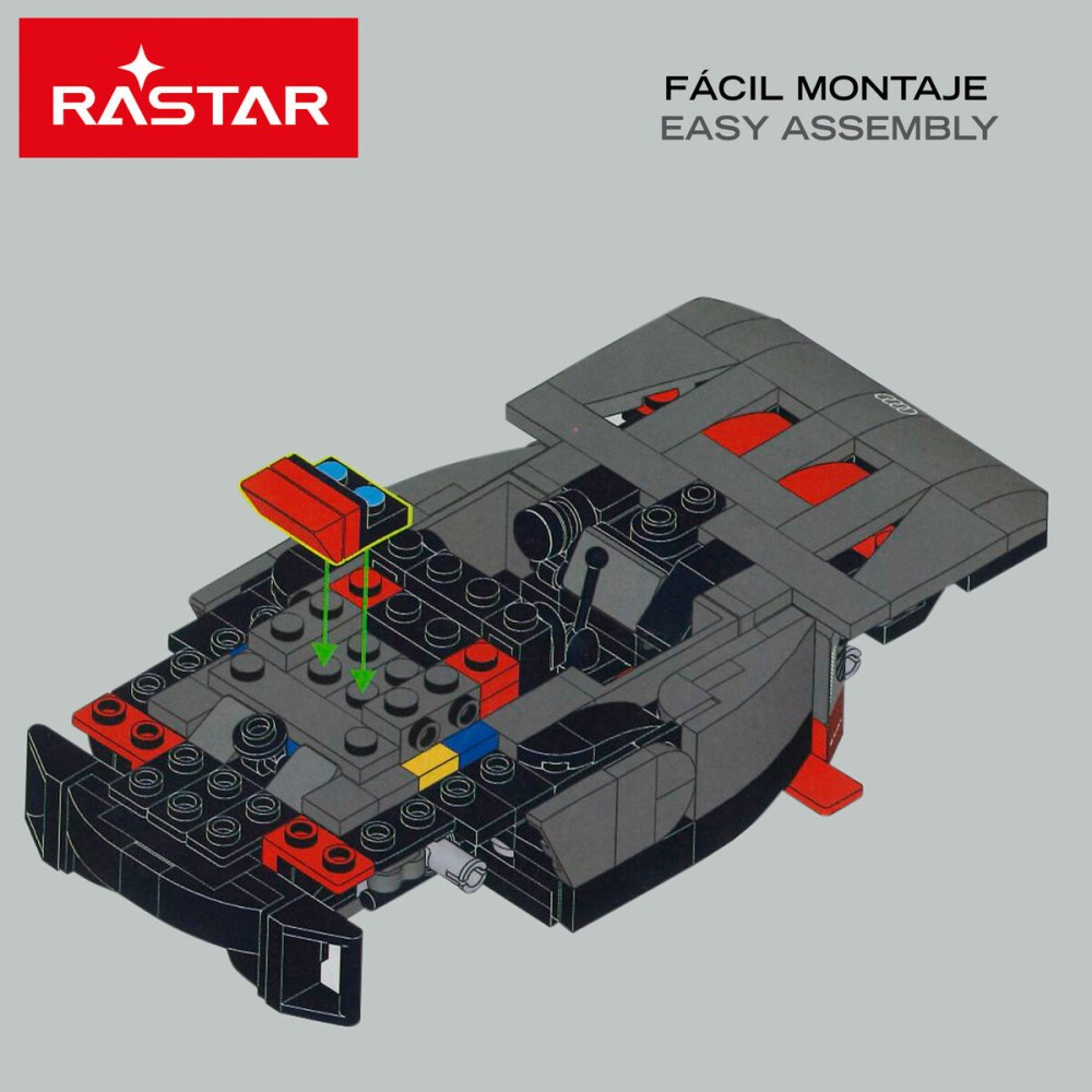 Construction set Audi Car 376 Pieces