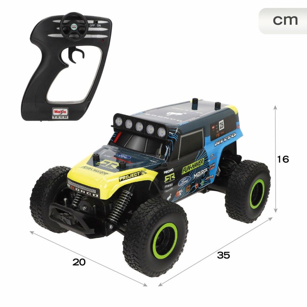 Voiture Télécommandée Maisto BROCKY 35 x 16 x 20 cm (2 Unités)